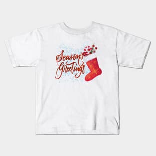 Season's greetings Kids T-Shirt